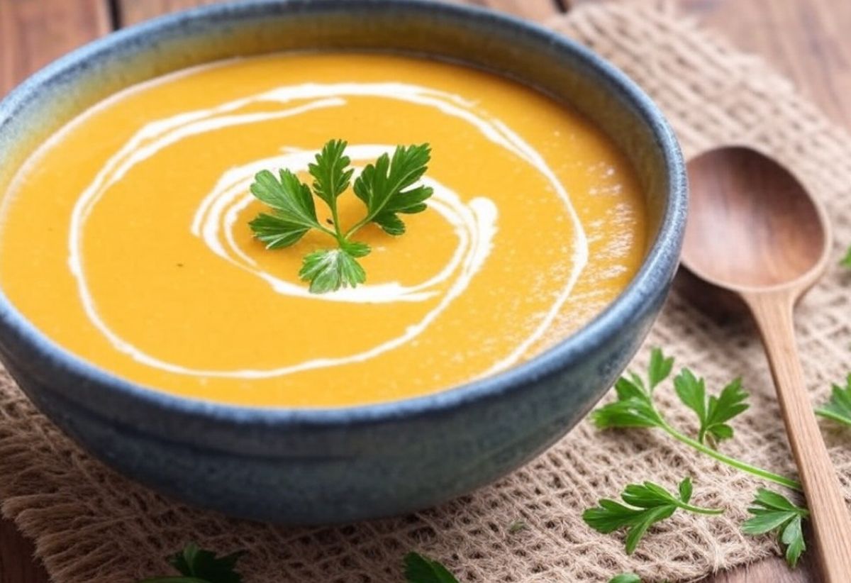 Recette velouté de potimarron simple, facile et réconfortant
