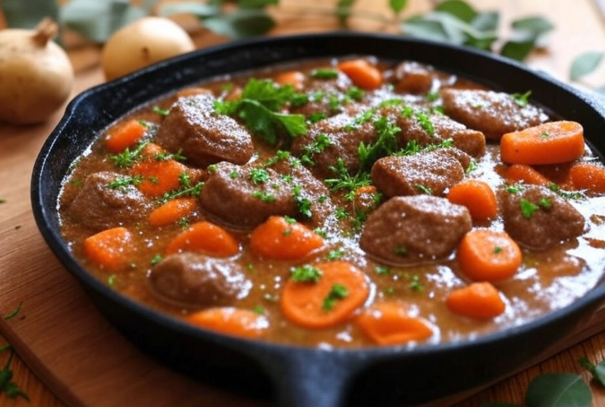 Sauté de veau marengo traditionnel