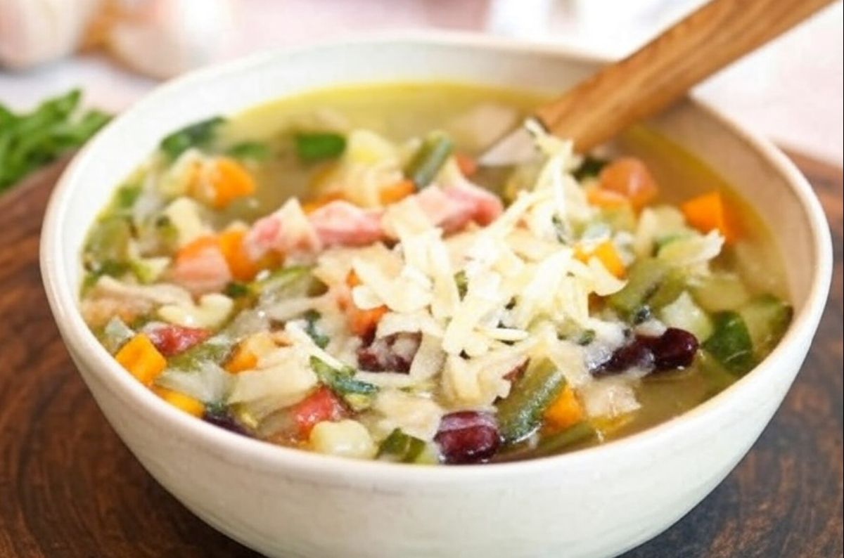 véritable soupe au pistou à l'ancienne