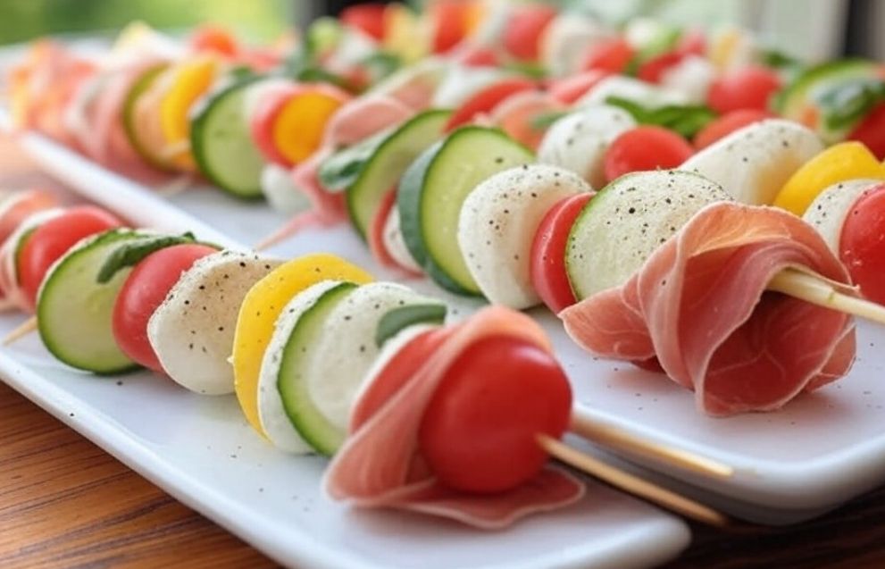 Brochette apéro à faire la veille des recettes simples pour un apéritif réussi