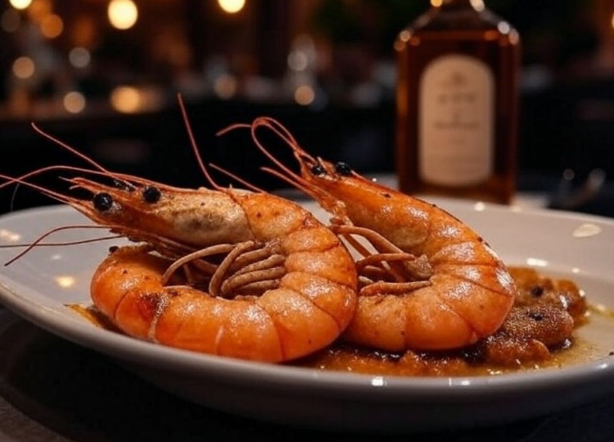 Gambas flambées au cognac une recette savoureuse pour impressionner vos convives