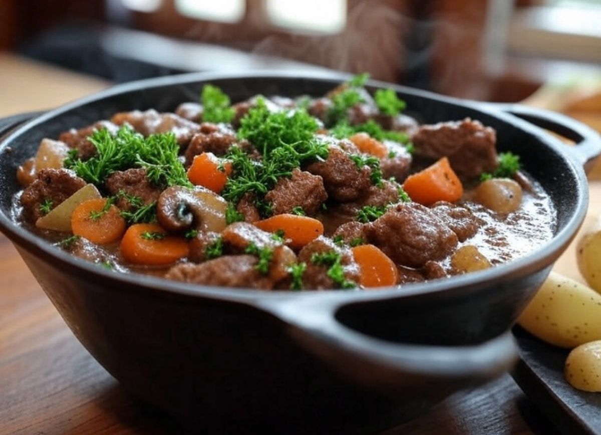 bœuf bourguignon recette de grand-mère