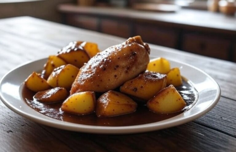 Recette de cuisse de poulet en sauce au four : savoureuse et facile à ...