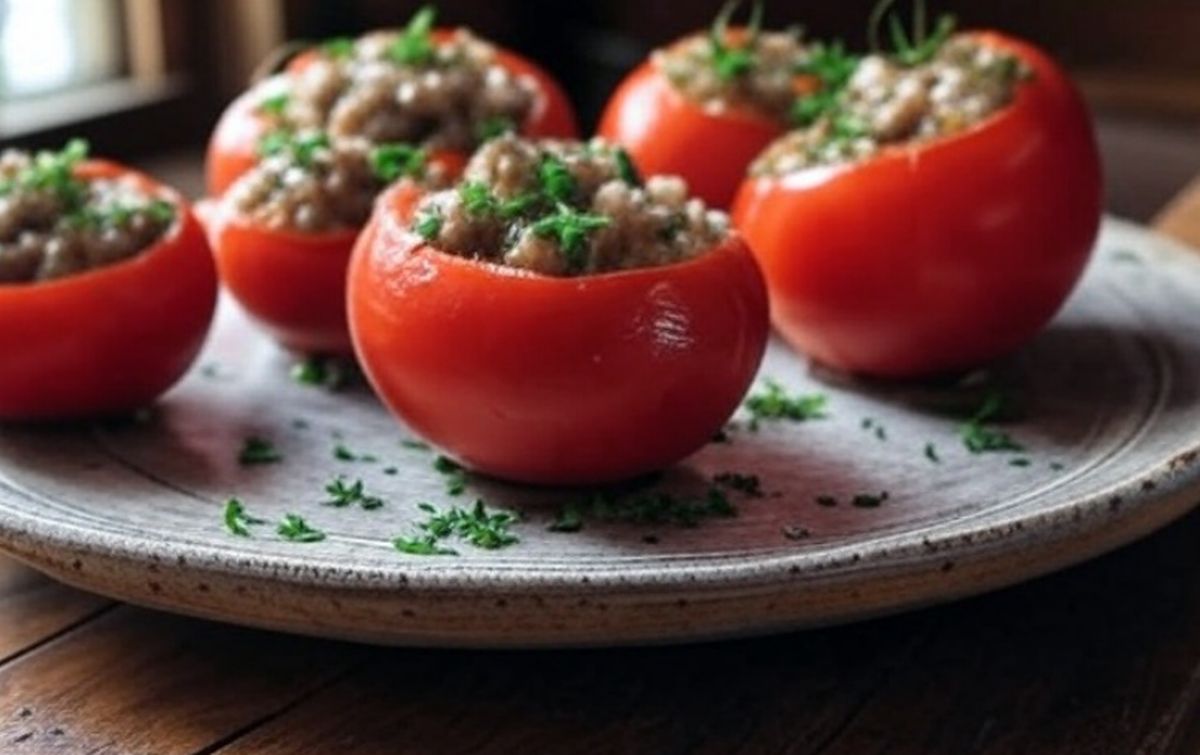 Tomates farcies recette de grand-mère avec riz