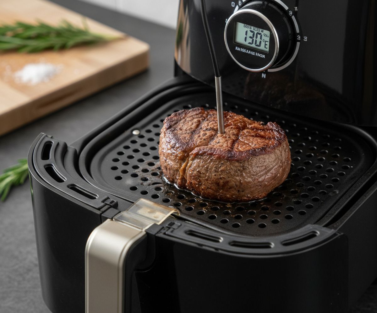 Filet mignon air fryer recette simple pour un résultat tendre et savoureux