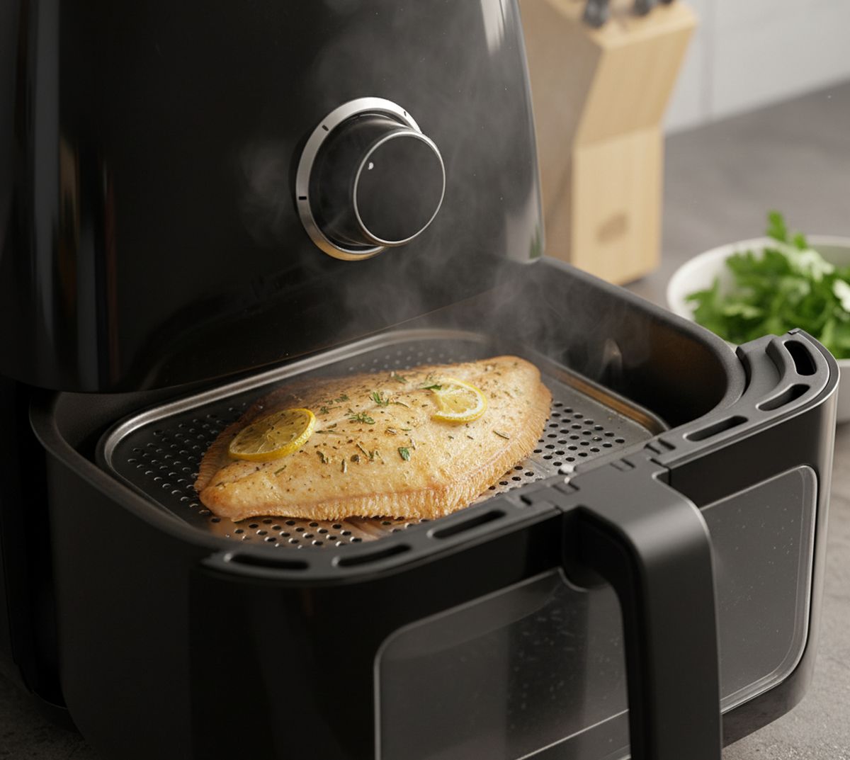 Recette filet de limande air fryer : simple et croustillante en 15 minutes