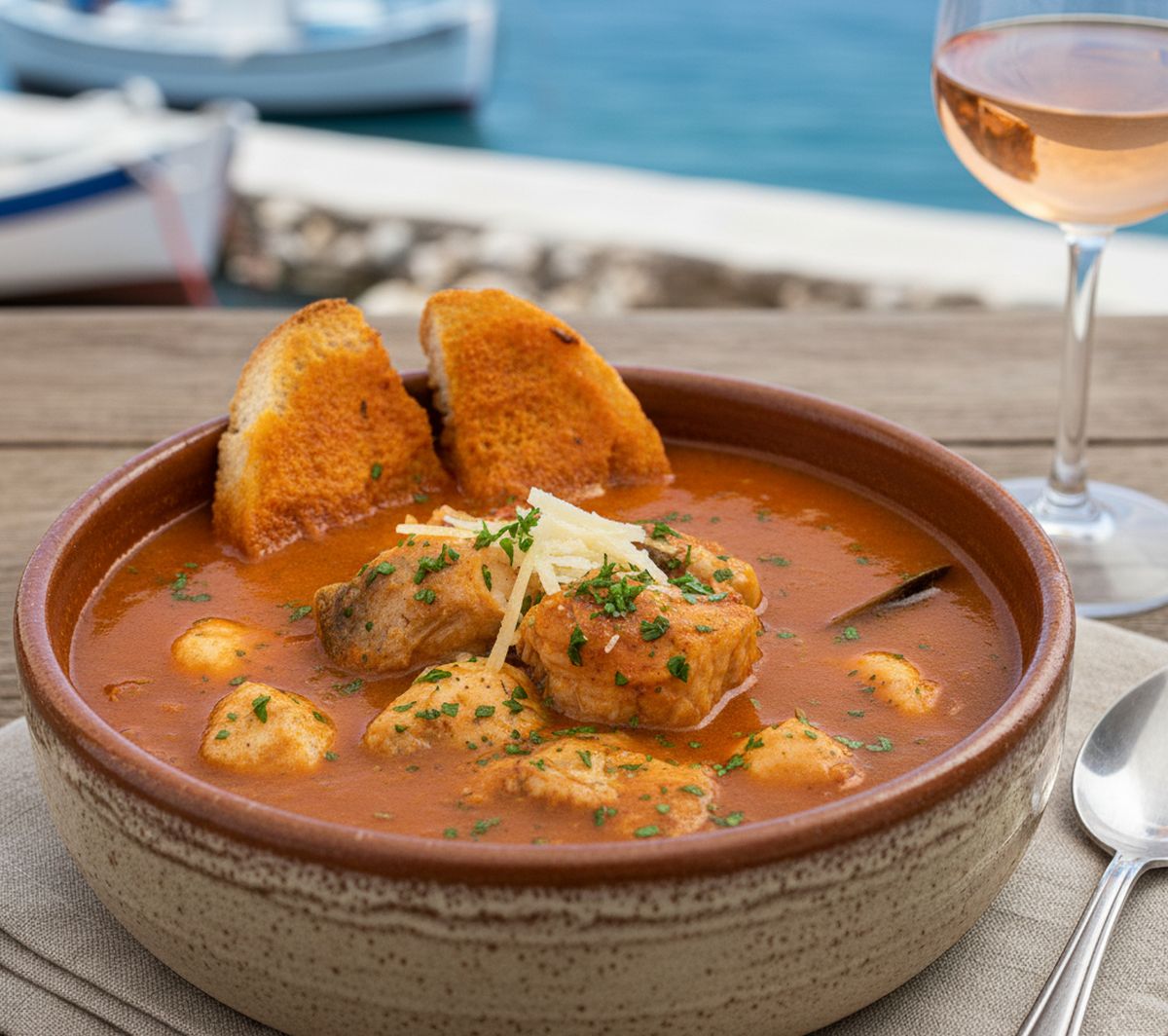 Soupe de poisson à la sétoise