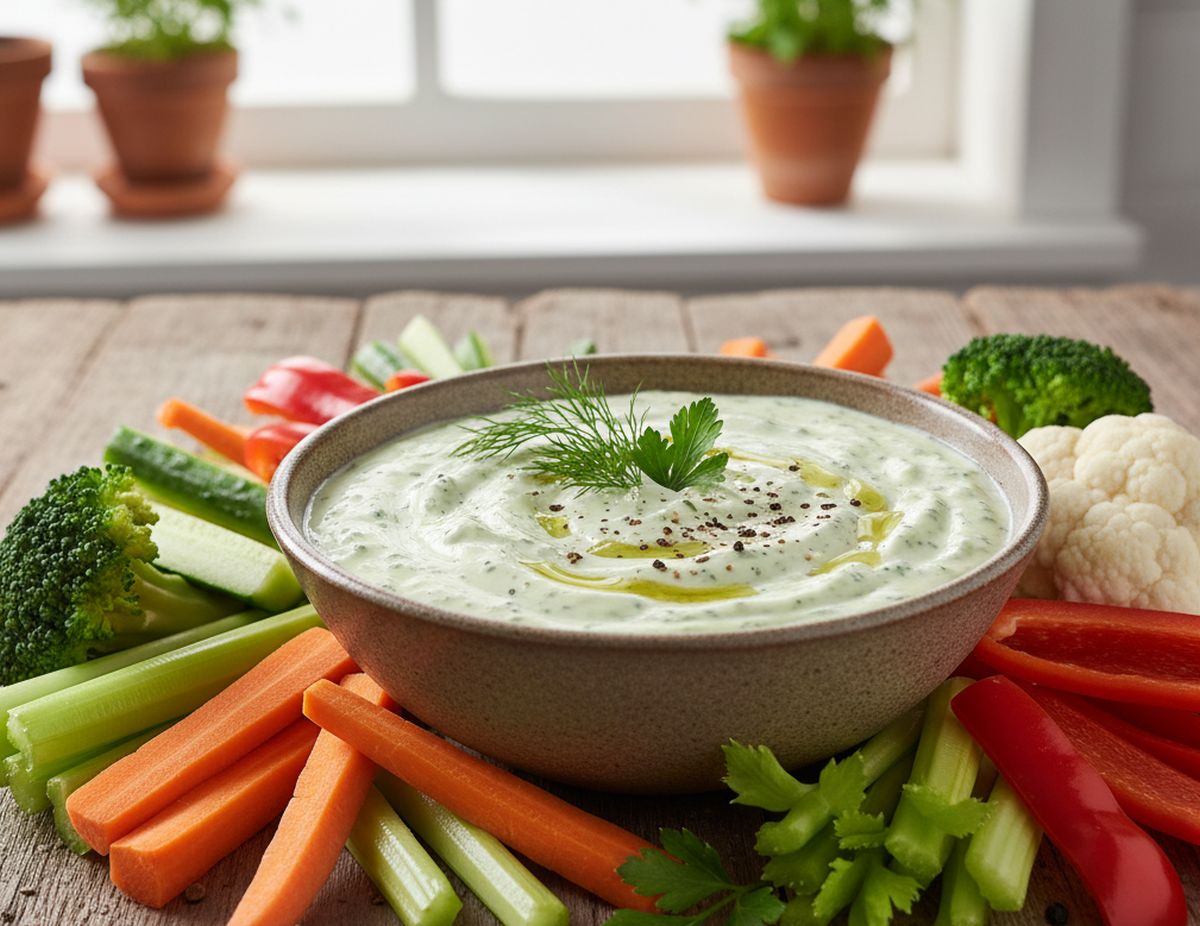 sauce pour tremper légumes crus