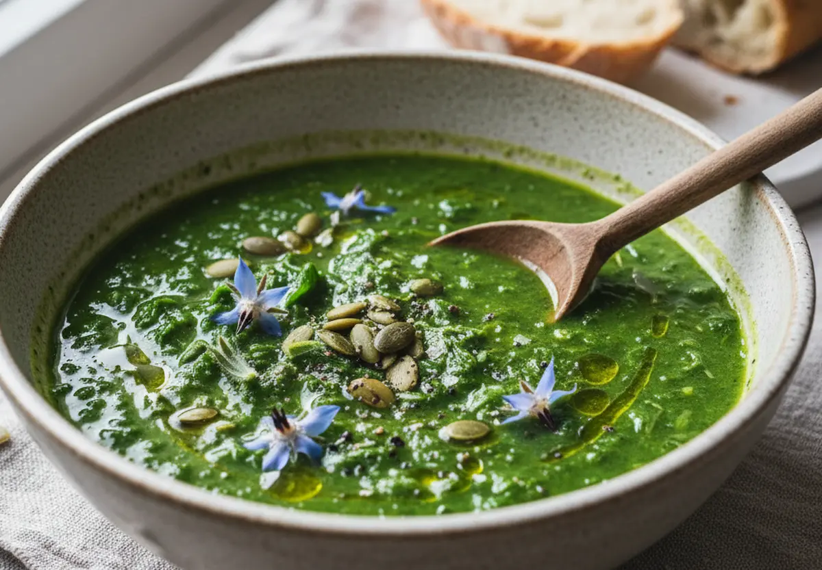 Soupe de fanes de radis : recette zéro déchet et pleine de saveurs