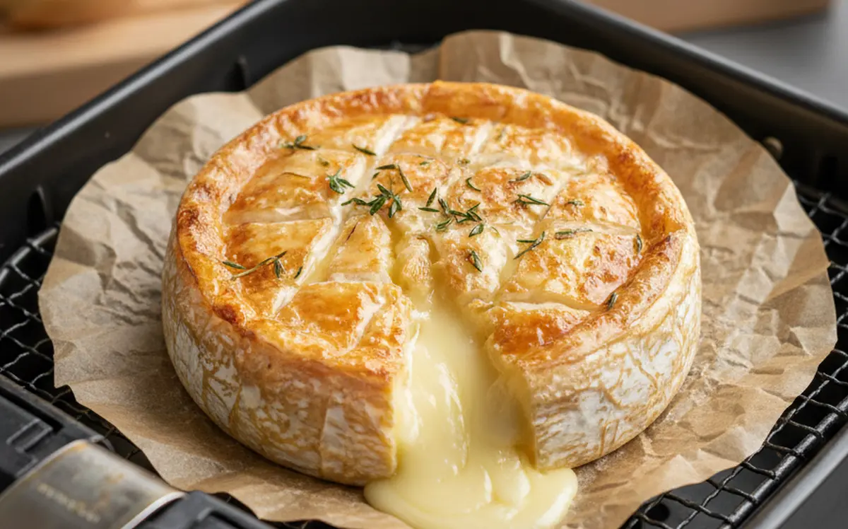 Camembert au air fryer : recette facile et fondante en 10 minutes
