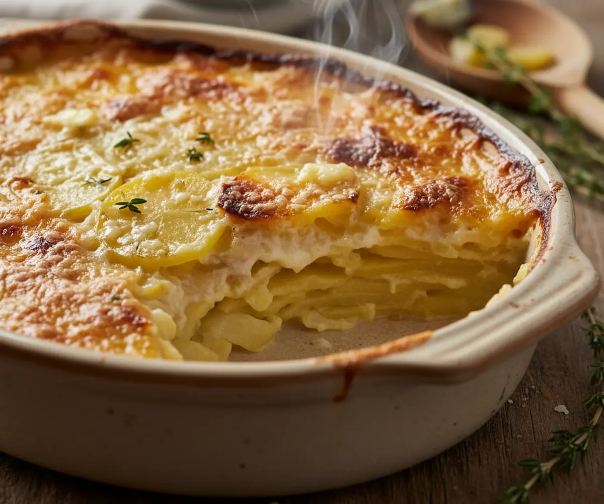 vrai gratin dauphinois à l'ancienne