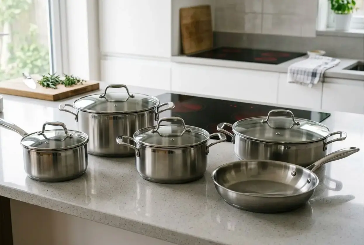 Ce que la batterie de cuisine induction haut de gamme modifie dans la cuisson